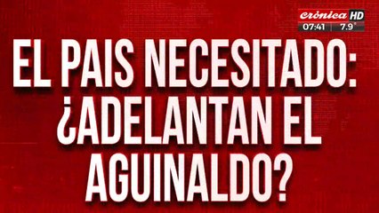 Estudian adelantar el pago del aguinaldo... ¿pan para hoy?