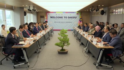 [대구] 홍준표 대구시장, 말레이시아 '조호 주'와 직항로 개설 논의 / YTN