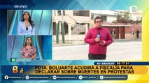 Dina Boluarte: fiscalía cita hoy a presidenta por investigación de muertes en protestas