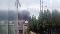 Sinop'un Ayancık ilçesinde bir binada yangın çıktı