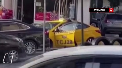 Polisten kaçan sürücünün taksisinden uyuşturucu çıktı