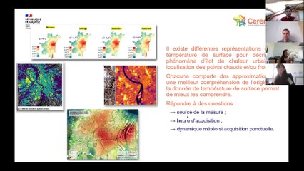 Webinaire Applisat : Ilots de chaleur urbains