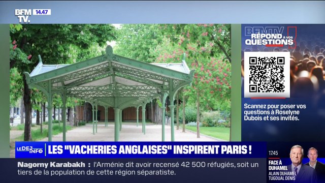 JO 2024: le comité des Champs-Élysées projette d'installer des vacheries anglaises au-dessus des terrasses de restaurants