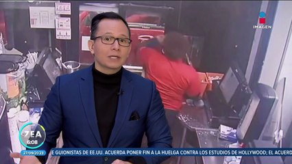 Trabajadora de cadena de comida rápida enfurece y balea a familia