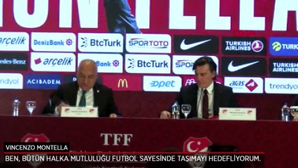 Vincenzo Montella: Görevi kabul ederken hiç tereddüt etmedim.