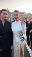 Ed Westwick et Amy Jackson à la soirée Lancôme