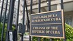 Régimen cubano difundió video del momento en el que atacan a su embajada en Washington DC con bombas molotov