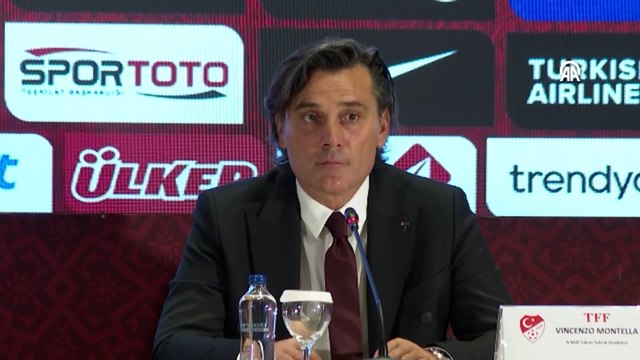A Milli Futbol Takımı 3 yıllığına Vincenzo Montella'ya emanet