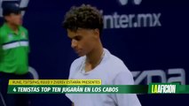 Cuatro tenistas top 10 estarán en la octava edición del Abierto Los Cabos