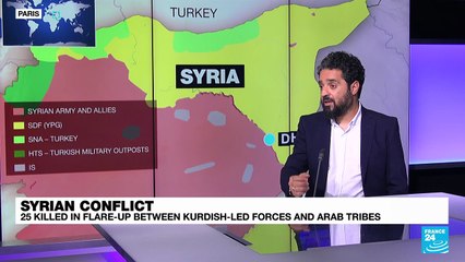 Syria:  What links renewed fighting in country's east and north