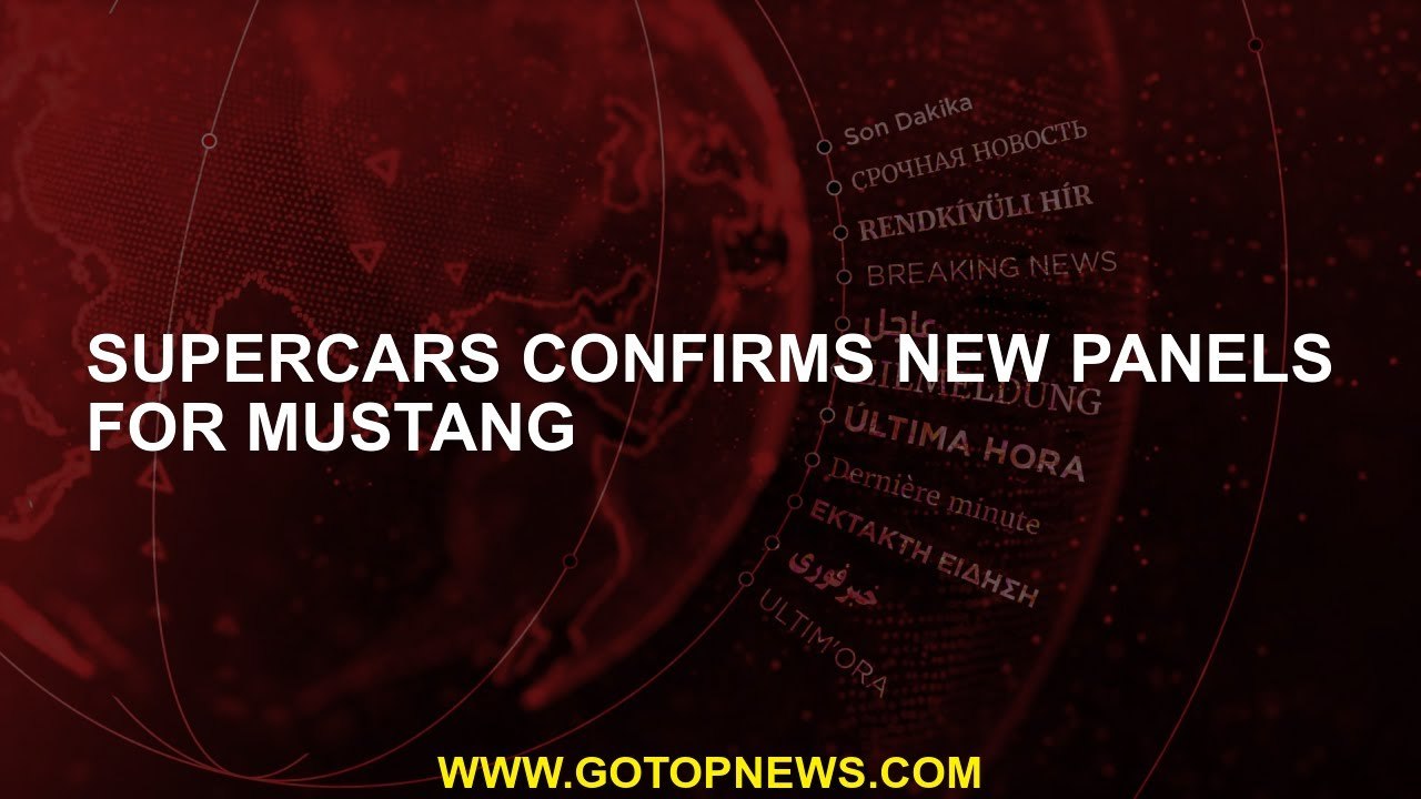 Supercars confirms new panels for Mustang