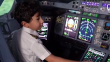 16 years old pilot A-330 Aircraft