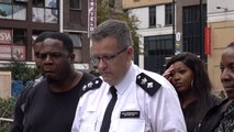 Press conference held after 15-year-old girl stabbed to death in Croydon