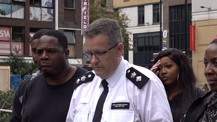 Press conference held after 15-year-old girl stabbed to death in Croydon