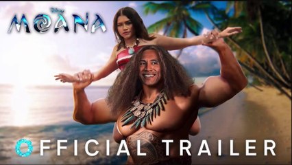 Live Action MOANA – TRAILER (2024) Dwayne Johnson, Zendaya | Disney+