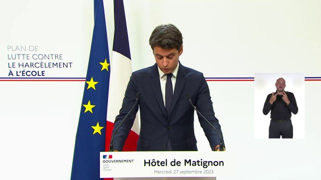 Plan de lutte contre le harcèlement scolaire: Gabriel Attal annonce la mise en place de cours d'empathie à l'école