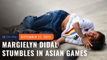 Hobbling Margielyn Didal stumbles in Asian Games title defense