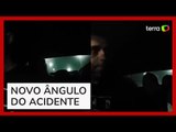 Kayky Brito: vídeo de dentro do carro mostra reação do motorista após atropelamento: 'Jesus amado'