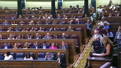 Intervención de Cristina Valido en el Congreso de los Diputados