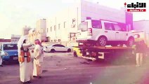 رفع 35 سيارة وشاحنة مهملة خلال حملة للبلدية على «الشويخ الصناعية»