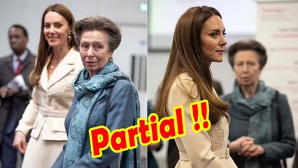 Why Princess Anne took precedence over Kate Middleton on joint royal visit