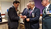 Veterans minister Johnny Mercer is visiting Gosport