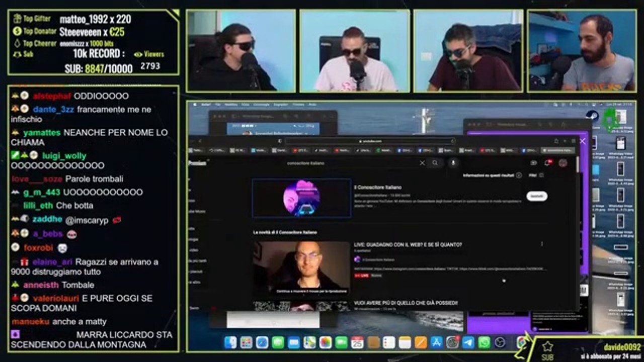 Conoscitore Italiano al CP in Live per la Fan