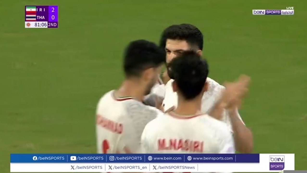 27 FOOTBALLIRAN - 27 BAHRAIN OOV - 27 CHINA - QATAR - 27 HKG VS PLE