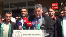Şanlıurfa’da avukatlara yönelik şiddet protesto edildi