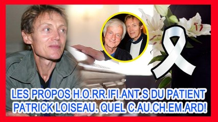 Dave est m.o.r.t : détails de sa terrible chute. Révélation troublante de Patrick Loiseau : ❗