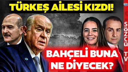 Türkeş Ailesi Bahçeli'nin Soylu Açıklamasına Sert Çıktı! Gözler Bahçeli'ye Çevrildi