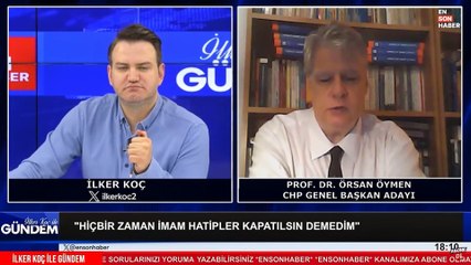 Örsan Öymen Ensonhaber'de: İhtiyaç ötesi imam hatipler kapatılmalı