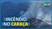 Incêndio de grandes proporções atinge Serra do Caraça, em Minas