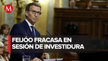 En España, el líder del PP, Alberto Núñez Feijóo, fracasa en la sesión de investidura