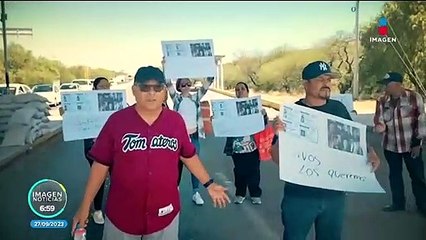 Скачать видео: Familiares de los 7 jóvenes desaparecidos en Zacatecas exigen que se intensifique la búsqueda