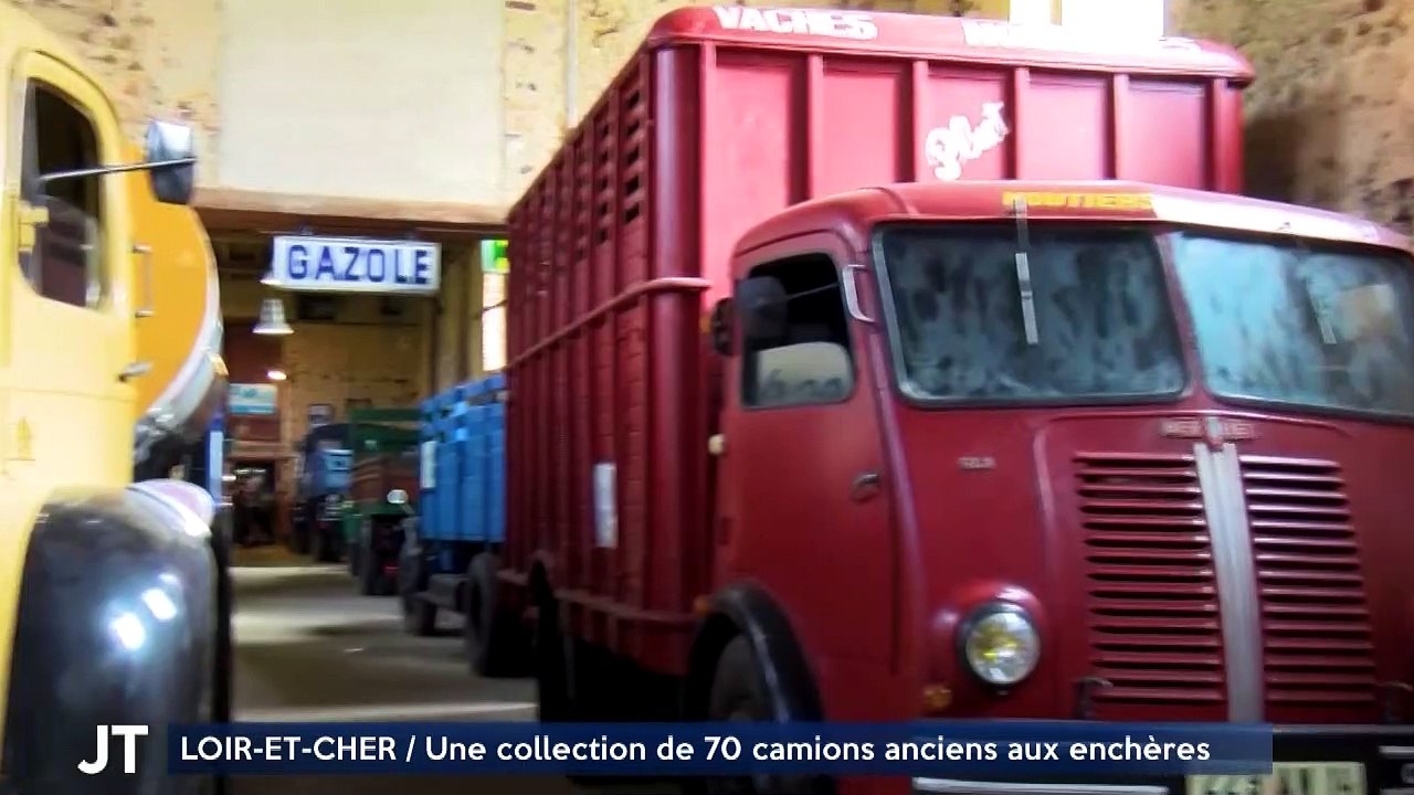 LOIR-ET-CHER / Une collection de 70 camions anciens aux enchères