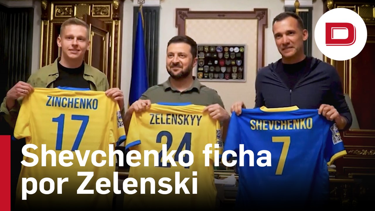 Shevchenko, del campo de fútbol al campo de batalla