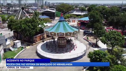 Polícia Civil faz vistoria em brinquedo do Mirabilândia
