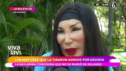 Lyn May cree que su accidente fue provocado