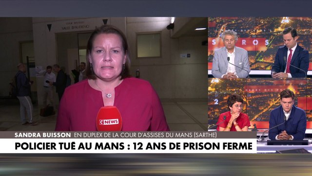 Policier tué au Mans : 12 ans de prison ferme pour l'accusé