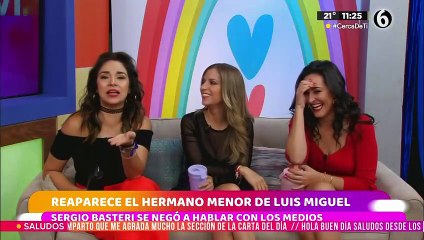 Sergio Basteri, hermano de Luis Miguel, reaparece y así reacciona ante la prensa