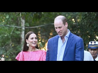 Kate Middleton Debuts Her First Glam Tour Look in Hot Pink Gown in Belize