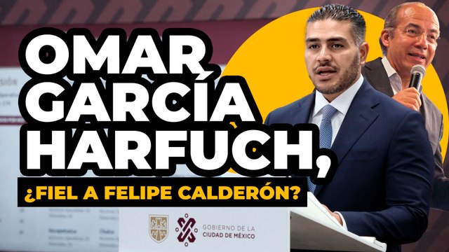 OMAR GARCÍA HARFUCH habla de las presuntas colaboraciones con FELIPE CALDERÓN y ENRIQUE PEÑA NIETO