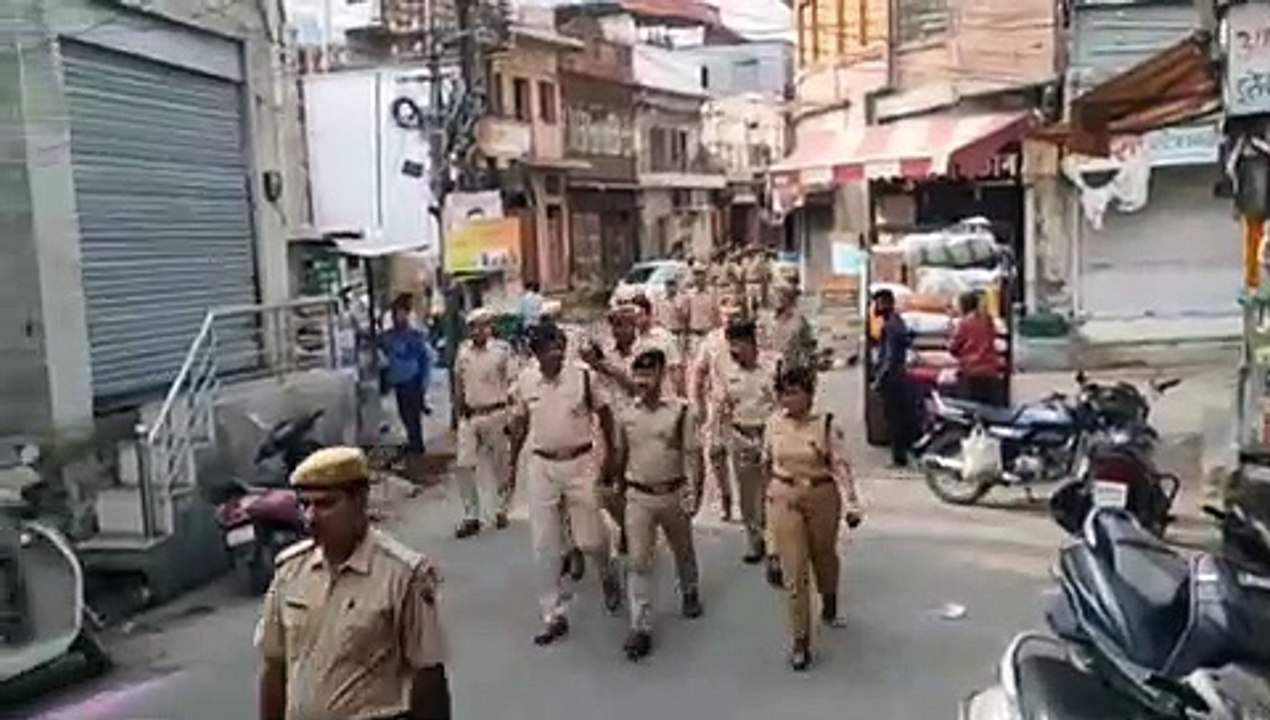 पुलिस अलर्ट मोड पर, सुबह छह बजे से रात को विसर्जन तक रहेगी तैनात