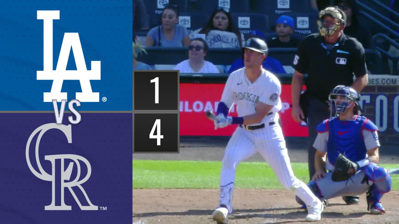 Resumen Dodgers de Los Ángeles vs Rockies de Colorado / MLB 26-09-2023