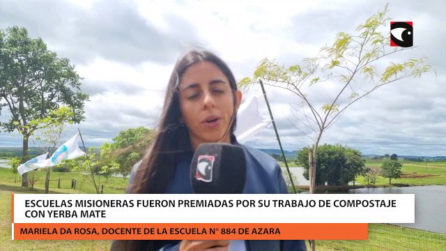 Escuelas Misioneras fueron premiadas por su trabajo de compostaje con yerba mate