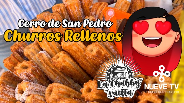 Echando cotorreo y Churros Rellenos en CERRO DE SAN PEDRO
