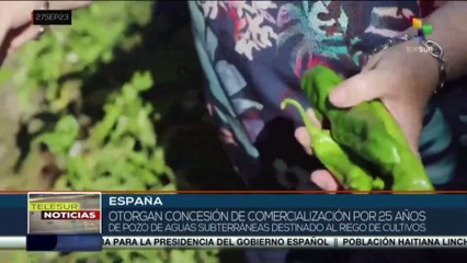 España: Comarca granadina sufre escasez de agua por privatizaciones y crisis climática