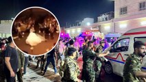 Se conocen imágenes de incendio en una boda que se desató mientras los novios bailaban y que deja 100 muertos en Irak