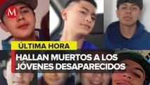 Localizan sin vida al resto de los jóvenes desaparecidos en Zacatecas